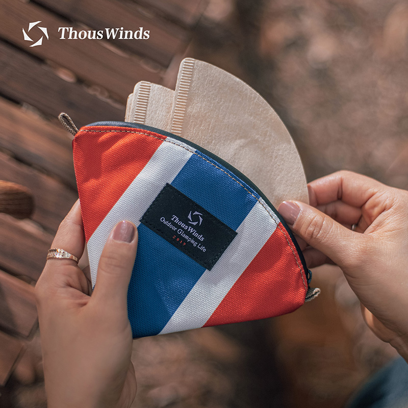 Outdoor Hunting Kitchen - Thous Winds-캠핑 휴대용 커피 종이 보관