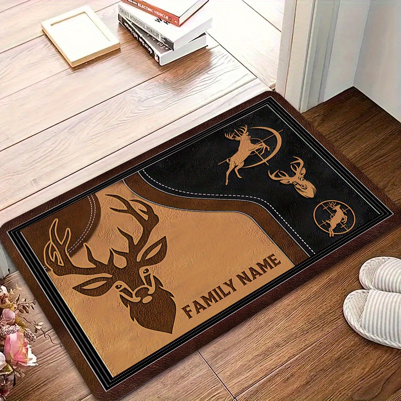 VIKAMA 엘크 해골 토템 사냥 테마 야외 현관 매트 - Hunting Outdoor Rug 리뷰 및 가격