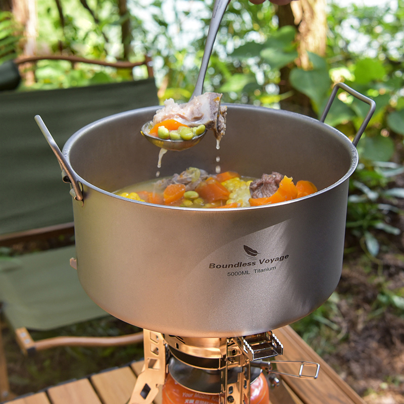 Boundless Voyage 티타늄 냄비, 휴대용 대 - Outdoor Hunting Kitchen 리뷰 및 가격