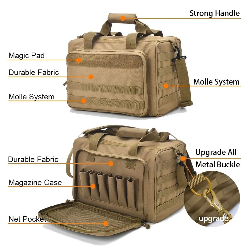 MOLLE 시스템을 갖춘 총기 사격장 보관 가방, 야외 - Outdoor Hunting Range 리뷰 및 가격