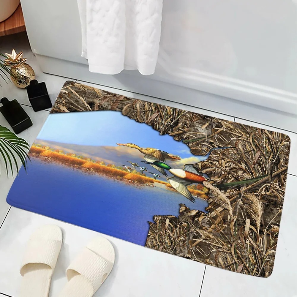 위장 숲 멧돼지 프린트 도어 매트 대담하고 사냥 테마가 - Hunting Outdoor Rug 리뷰 및 가격